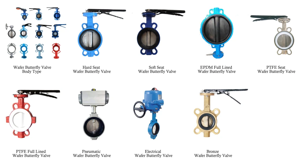 Cast/Ductile Iron Di Ci Stainless Steel Body EPDM/NBR/PTFE Seat Electrical Actuator Driver Pn10 Pn16 150lb Flange Gate Sluice and Butterfly Valve