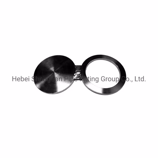 150 # ASTM a-350 Gr Lf-2 junta de solapa aleación forjada placa plana de carbono gafas de acero inoxidable soldadura ciega cuello anillo suelto brida deslizante